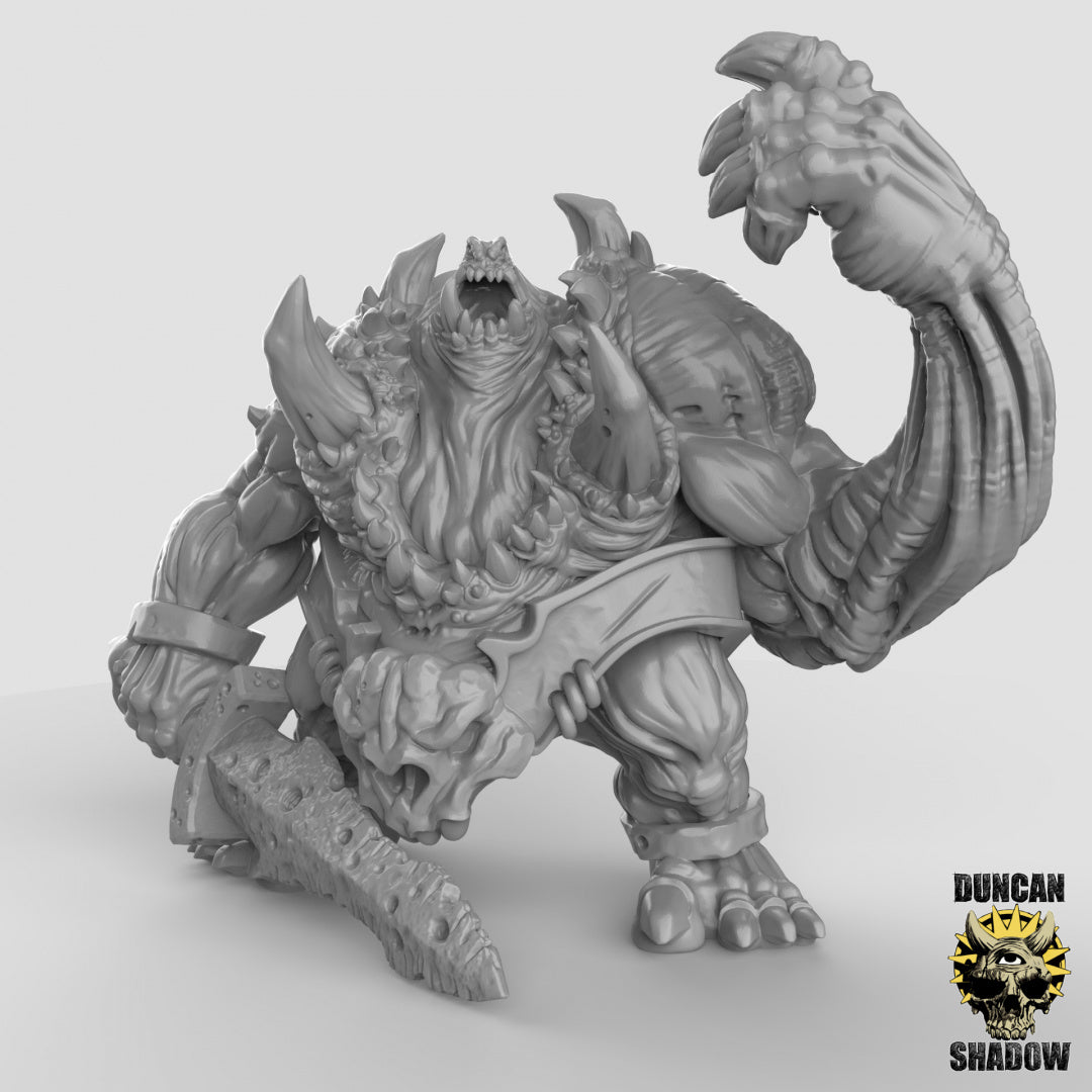Demon Prince Toothy Abomination | Duncan Shadow | Compatible with Dungeons & Dragons and Pathfinder