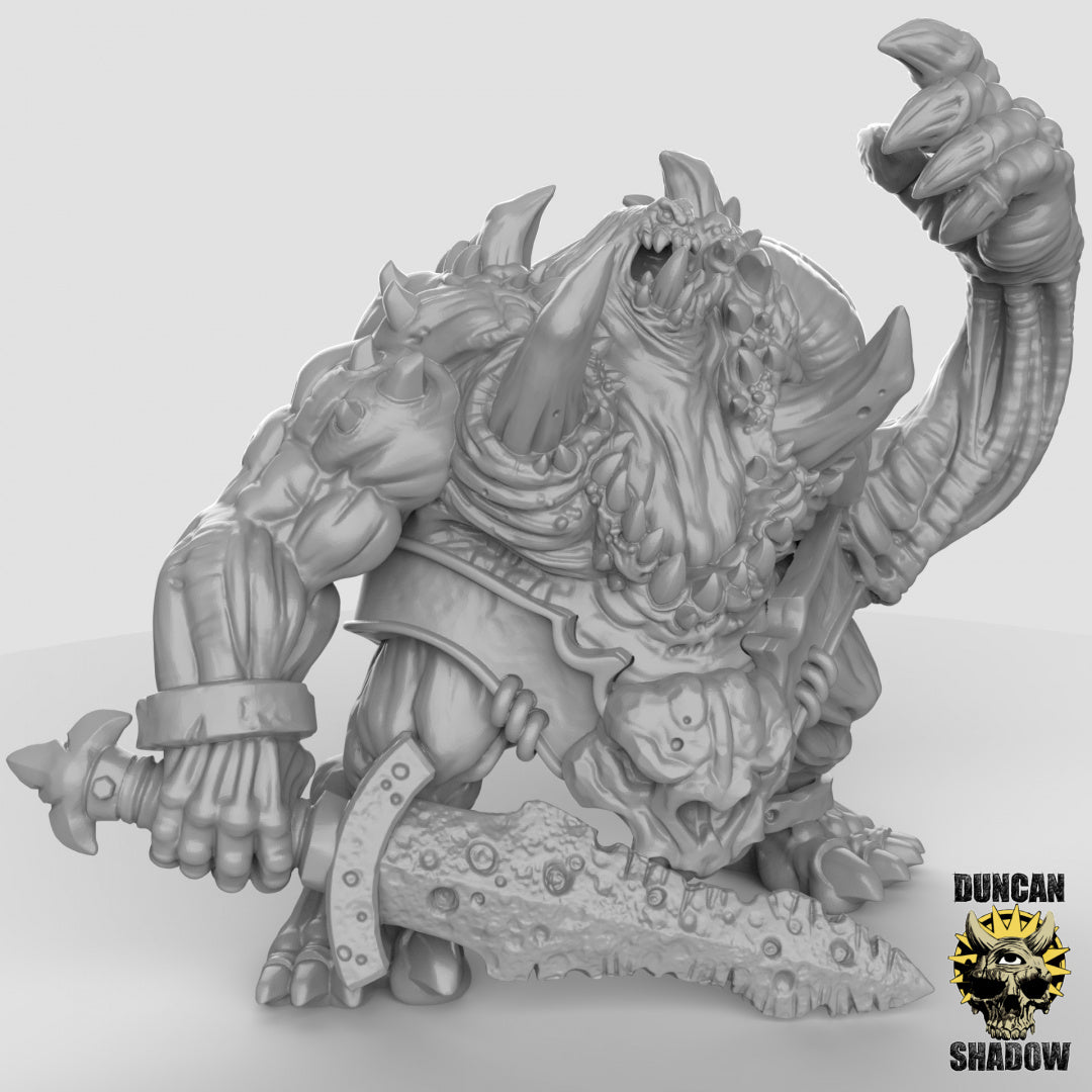 Demon Prince Toothy Abomination | Duncan Shadow | Compatible with Dungeons & Dragons and Pathfinder