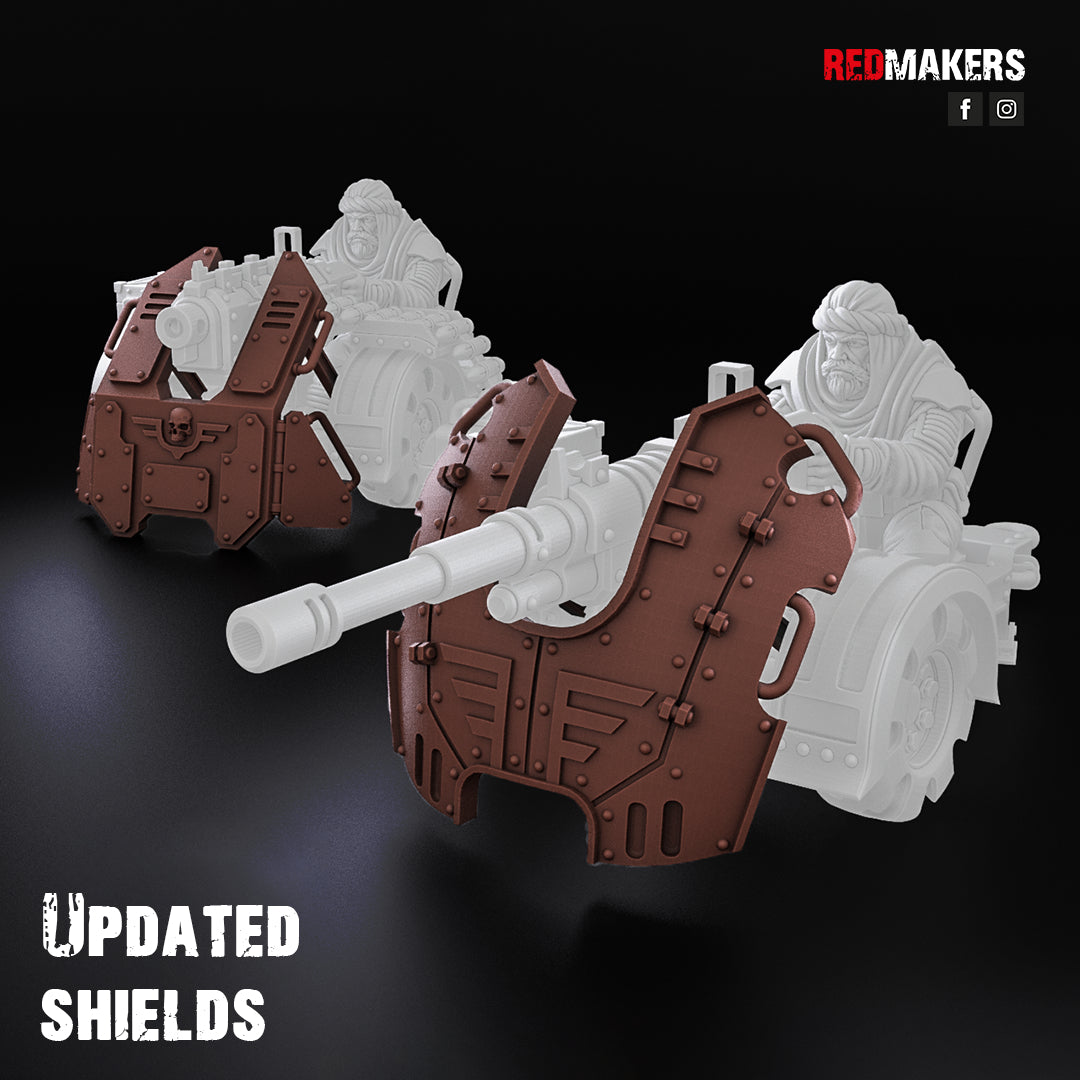 Escuadrón de armas pesadas universales Desert Raiders