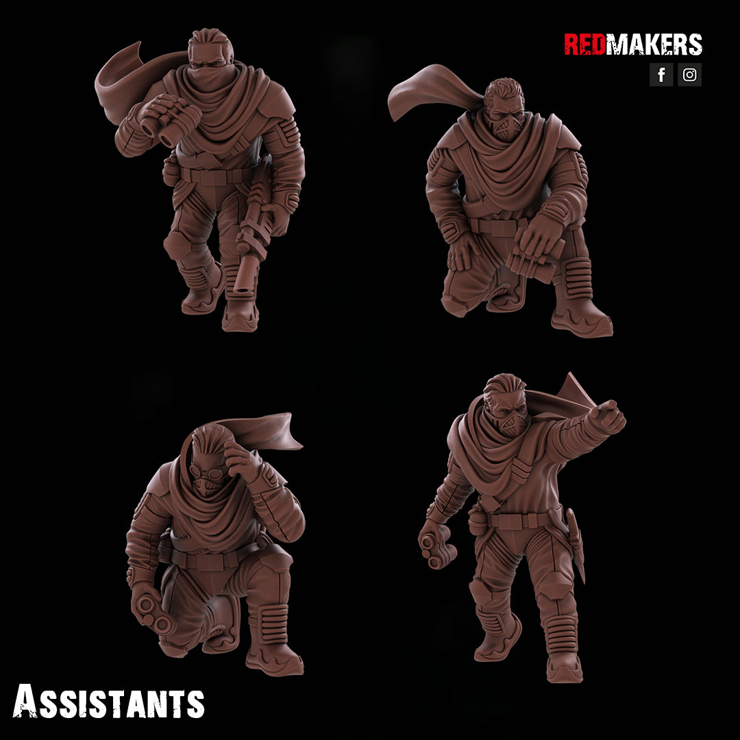 Escuadrón de armas pesadas universales Desert Raiders