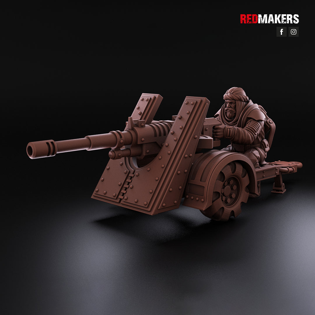 Escuadrón de armas pesadas universales Desert Raiders