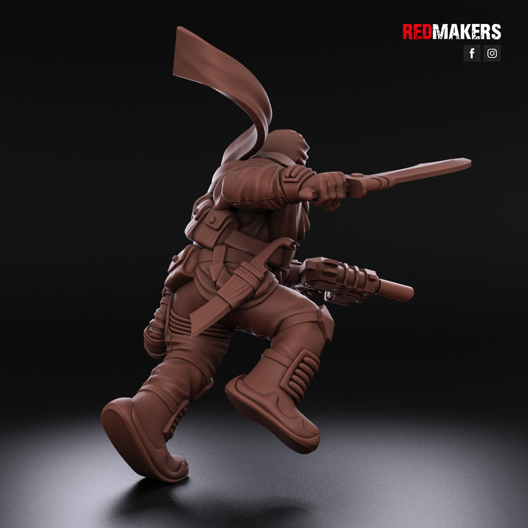 Escuadrón de infantería de los Desert Raiders
