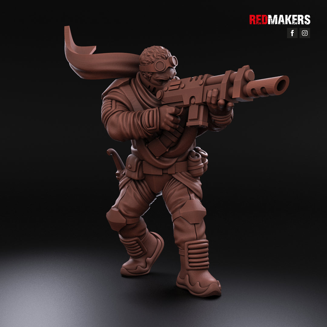 Escuadrón de infantería de los Desert Raiders