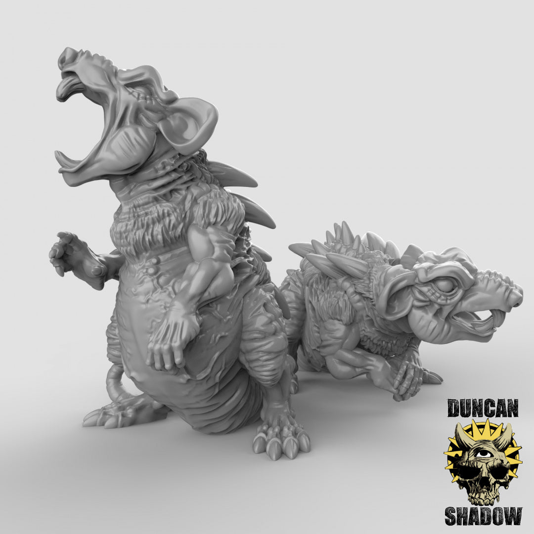 Ratas terribles | Sombra de Duncan | Compatible con Dragones y Mazmorras y Pathfinder