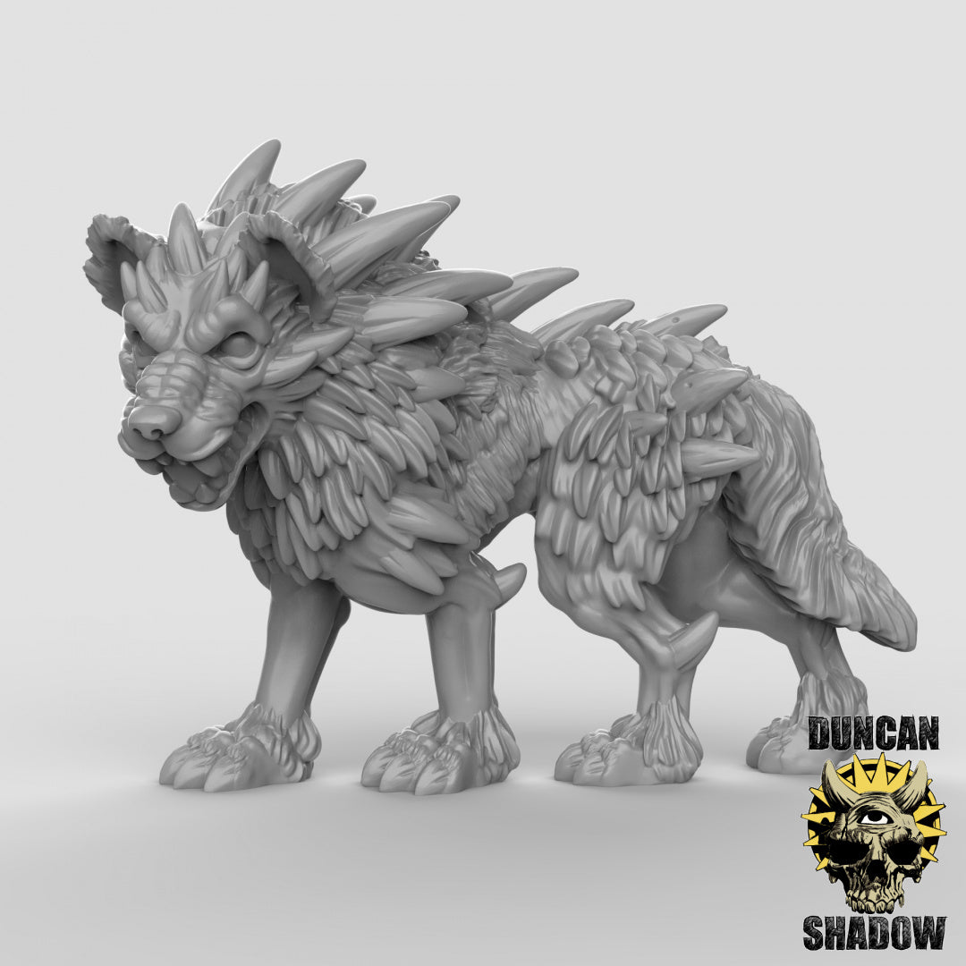 Dire Wolves | Duncan Shadow | Compatible with Dungeons & Dragons and Pathfinder