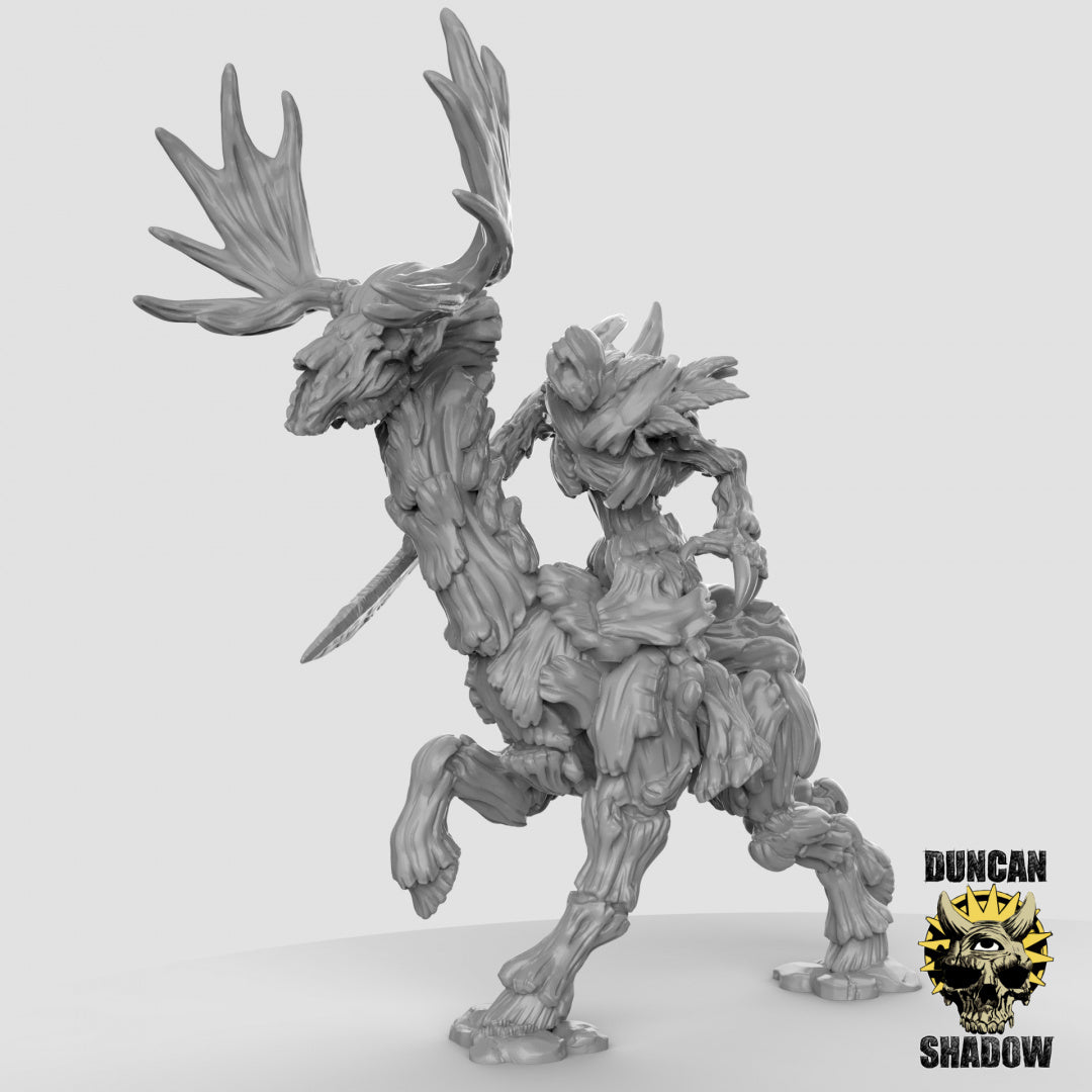 Dryad Cavalry with Lances | Duncan Shadow | Compatible with Dungeons & Dragons and Pathfinder