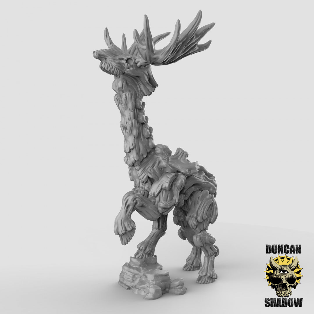 Dryad Dire Elk | Duncan Shadow | Compatible with Dungeons & Dragons and Pathfinder