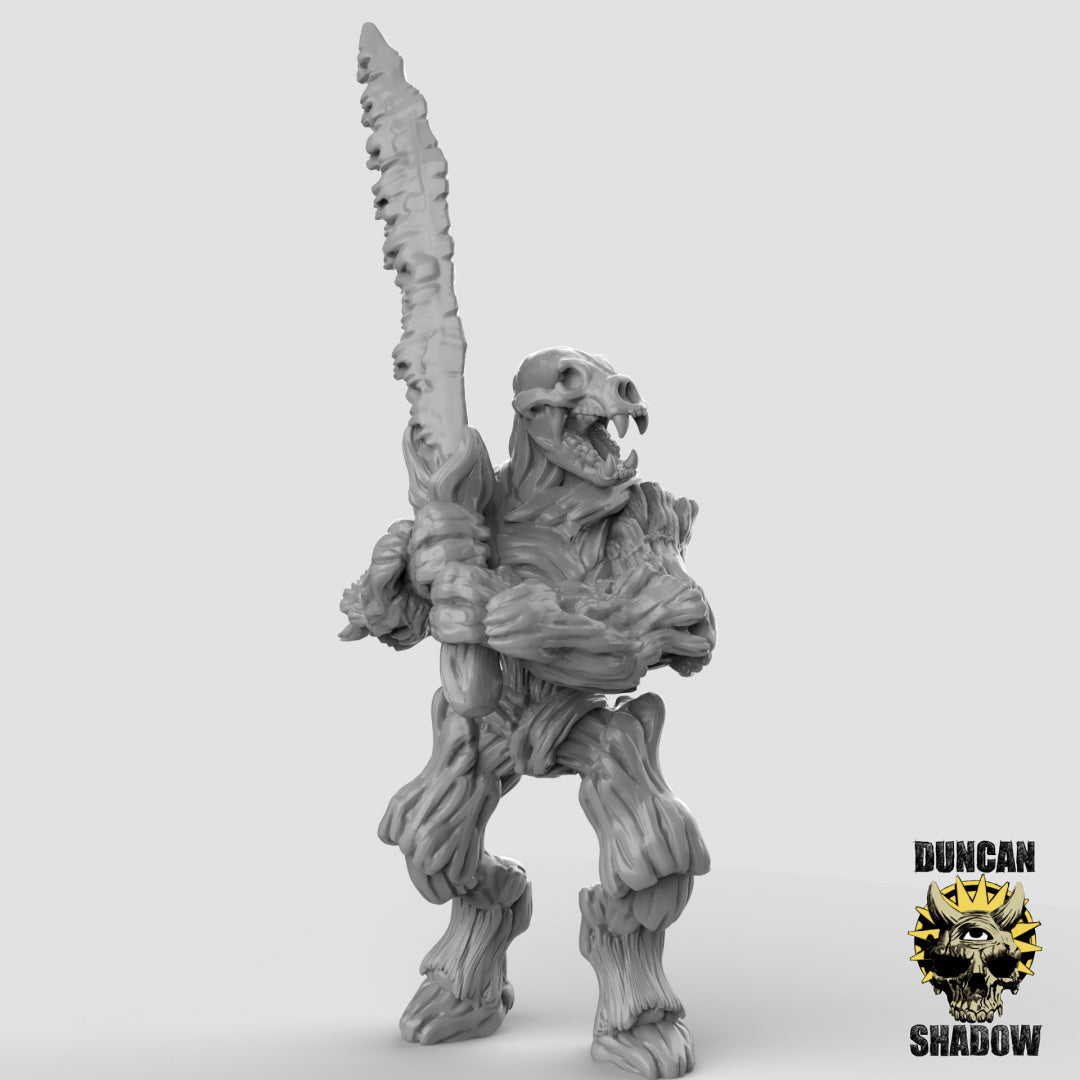 Dryad Predators With Great Swords | Duncan Shadow | Compatible with Dungeons & Dragons and Pathfinder