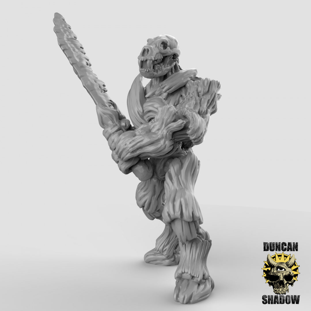 Dryad Predators With Great Swords | Duncan Shadow | Compatible with Dungeons & Dragons and Pathfinder