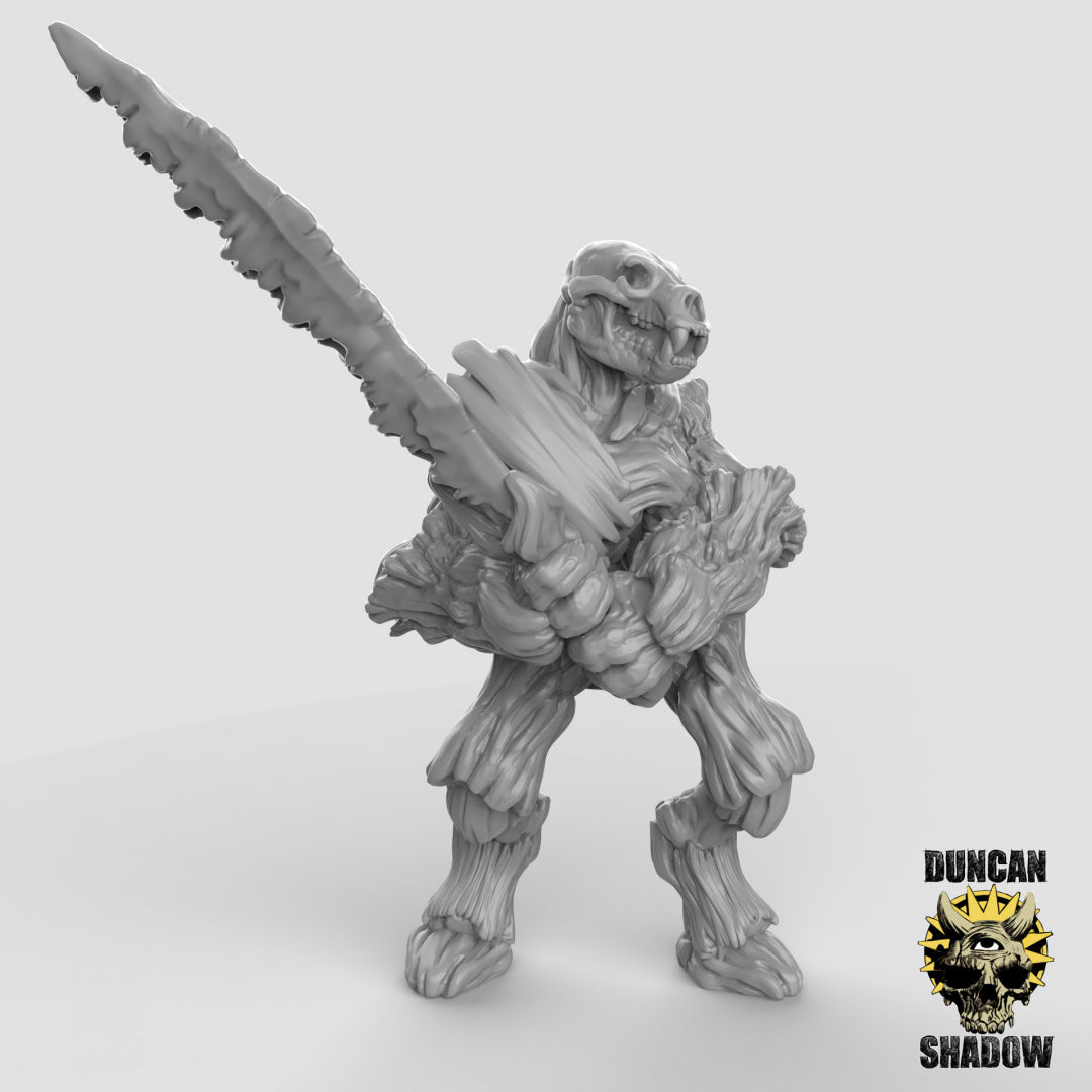 Dryad Predators With Great Swords | Duncan Shadow | Compatible with Dungeons & Dragons and Pathfinder