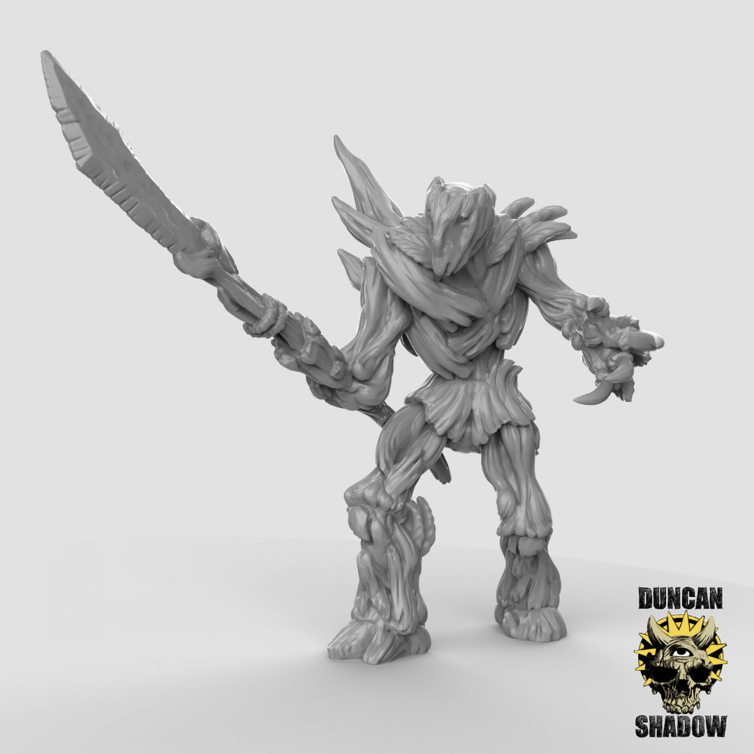 Dryads With Spears | Duncan Shadow | Compatible with Dungeons & Dragons and Pathfinder