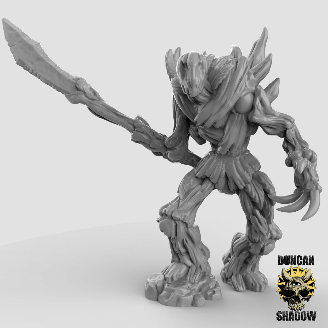 Dryads With Spears | Duncan Shadow | Compatible with Dungeons & Dragons and Pathfinder