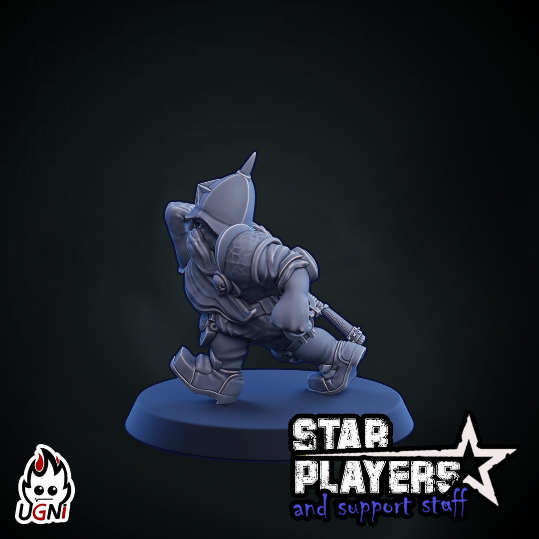 Dwarf Policeman - Stadium Scum - Ugni Miniatures