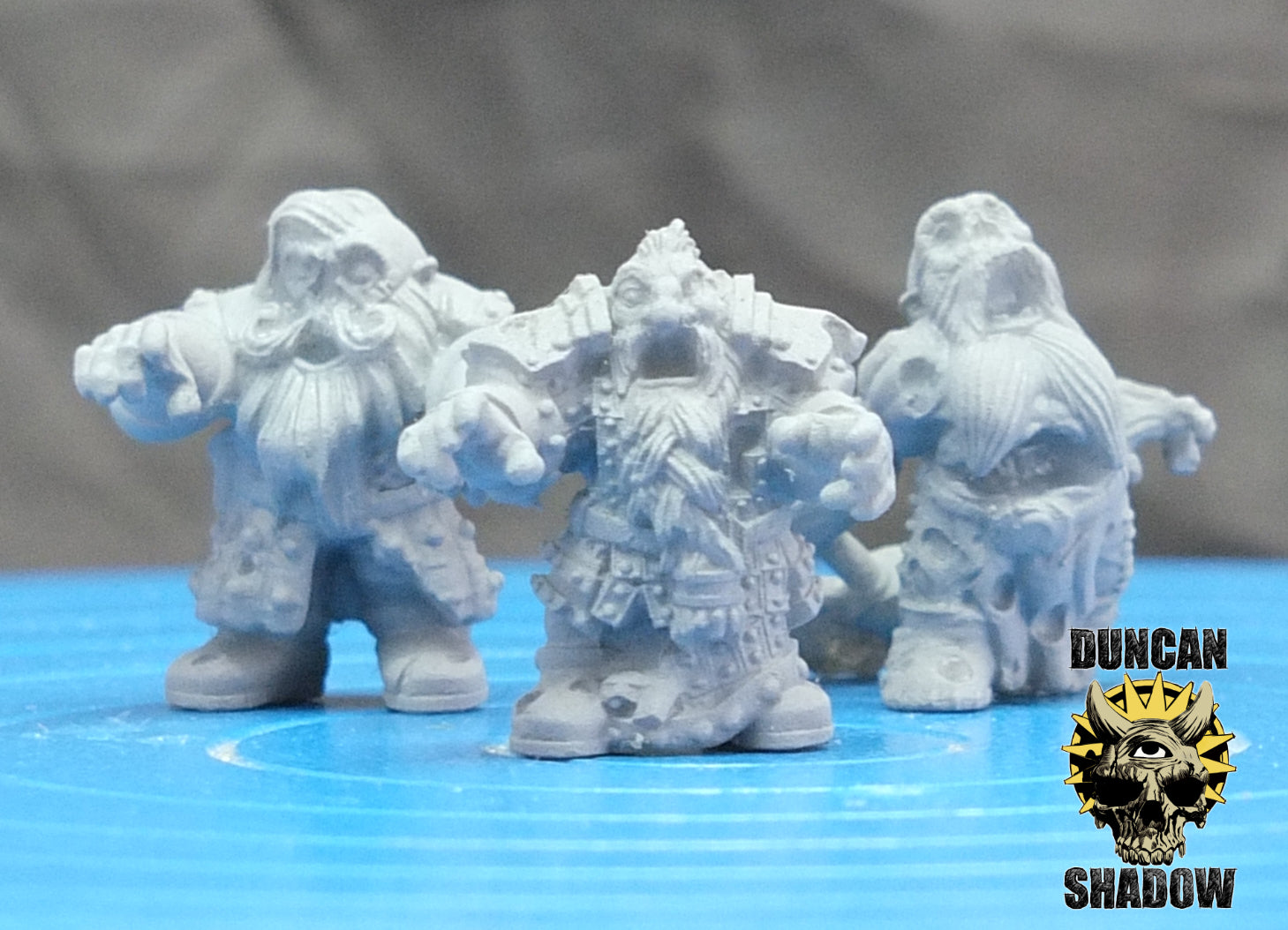 Zombis enanos | Sombra de Duncan | Compatible con Dragones y Mazmorras y Pathfinder
