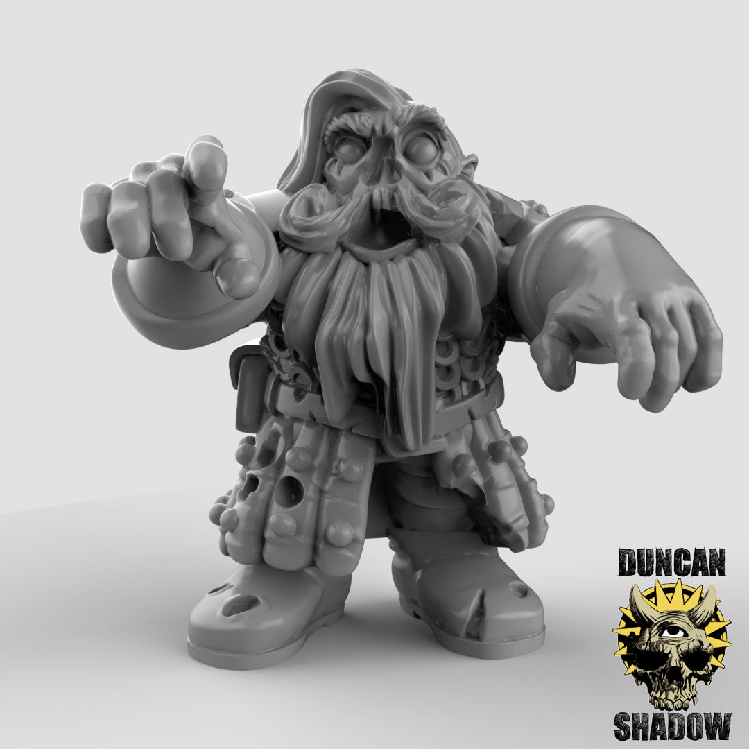 Zombis enanos | Sombra de Duncan | Compatible con Dragones y Mazmorras y Pathfinder