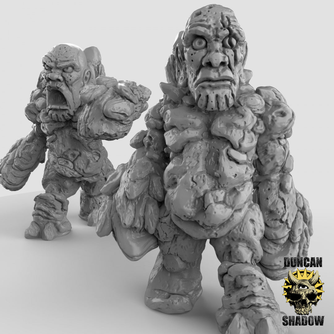 Golems elementales de tierra | Sombra de Duncan | Compatible con Dragones y Mazmorras y Pathfinder