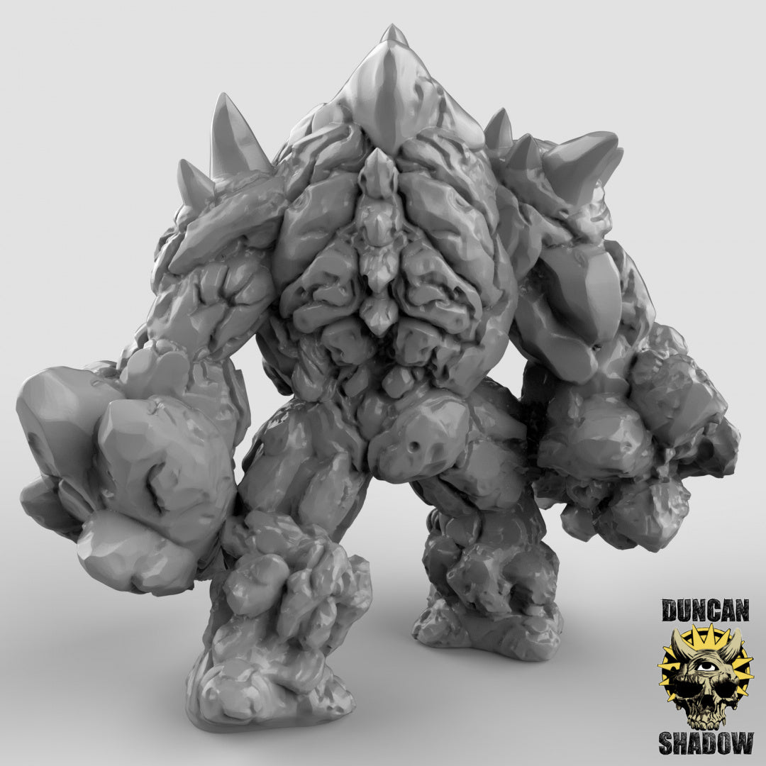 Large Earth Elementals | Duncan Shadow | Compatible with Dungeons & Dragons and Pathfinder