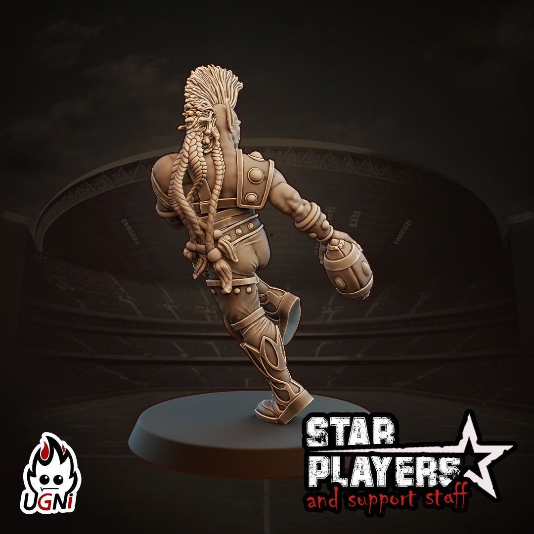 Elton – Elf-Starspieler – Fantasy Football – Ugni Miniatures