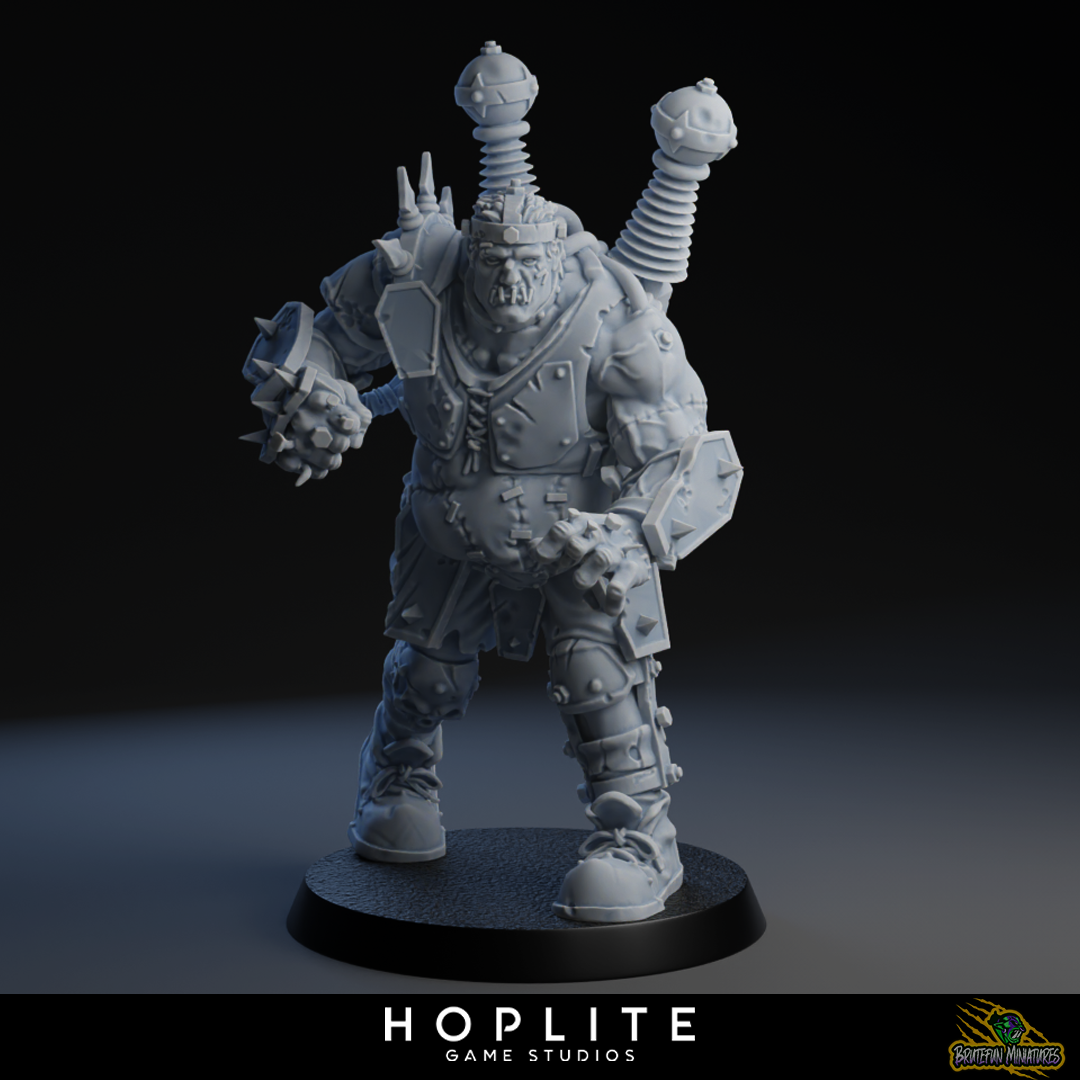 Frank Stein - Jugador estrella del hombre lobo - Fantasy Football - Brutefun Miniatures