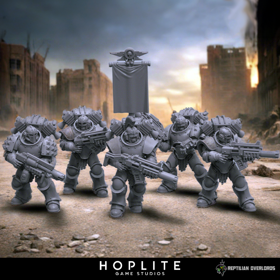 Axemonger: Geno Tyrants | Señores supremos reptiles | 28 mm