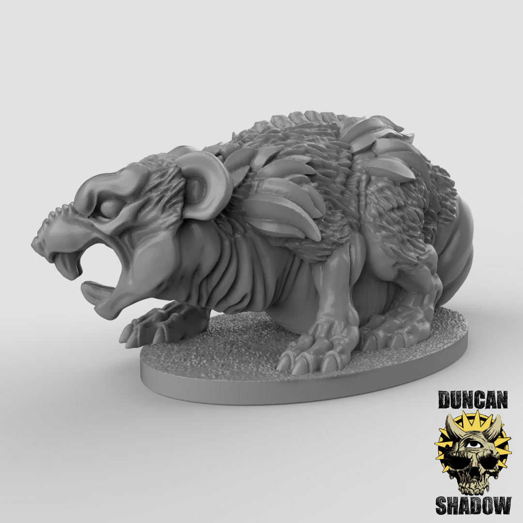 Ratas Gigantes | Sombra de Duncan | Compatible con Dragones y Mazmorras y Pathfinder