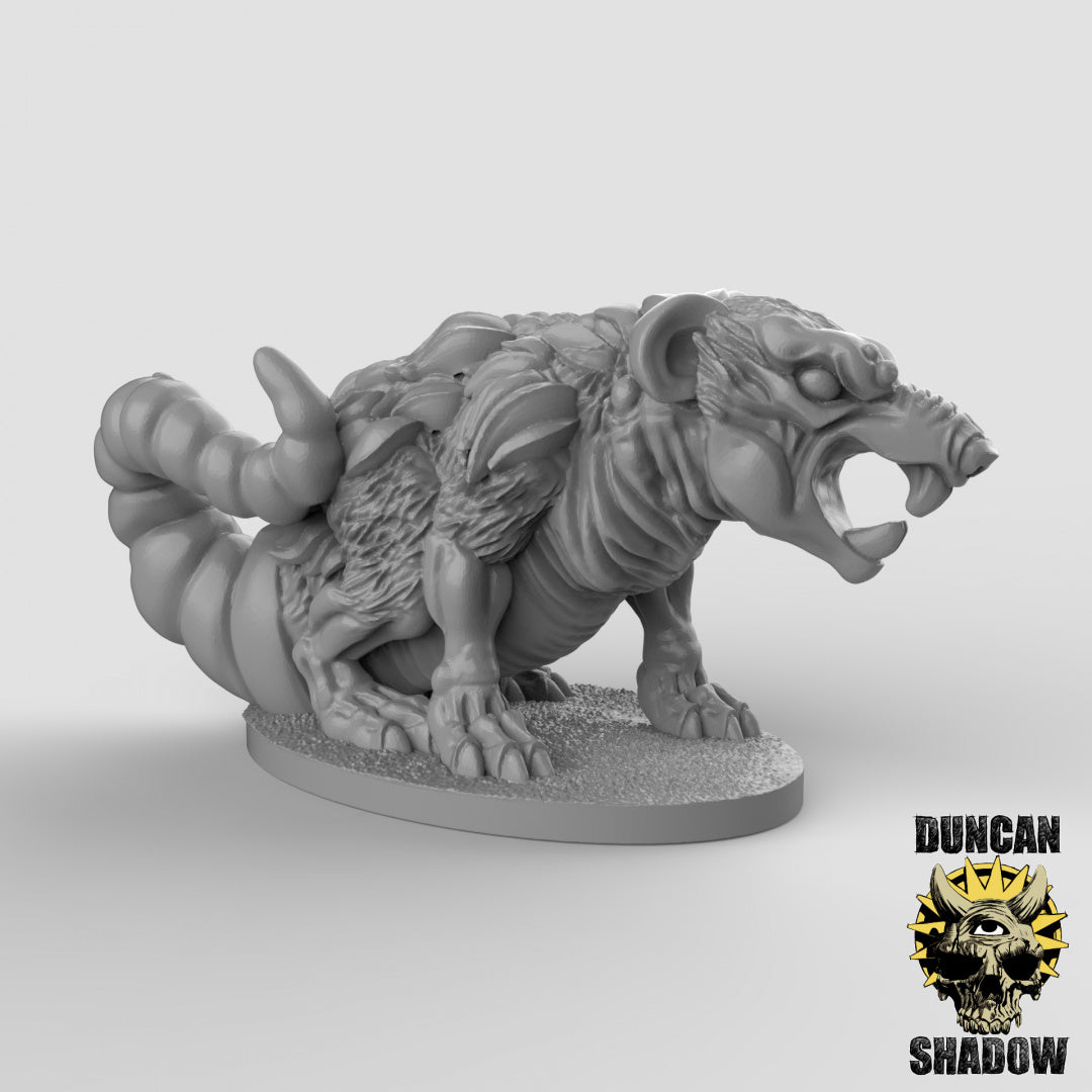 Ratas Gigantes | Sombra de Duncan | Compatible con Dragones y Mazmorras y Pathfinder