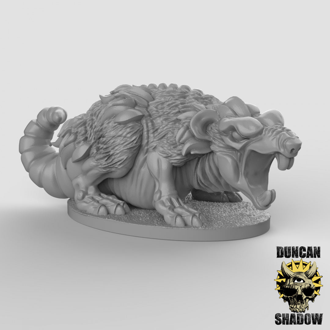 Ratas Gigantes | Sombra de Duncan | Compatible con Dragones y Mazmorras y Pathfinder