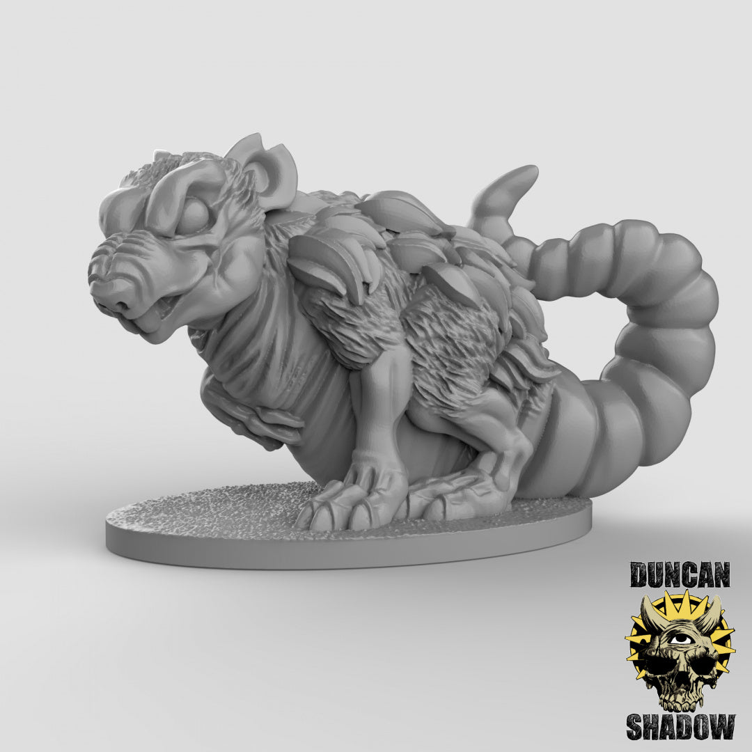 Ratas Gigantes | Sombra de Duncan | Compatible con Dragones y Mazmorras y Pathfinder