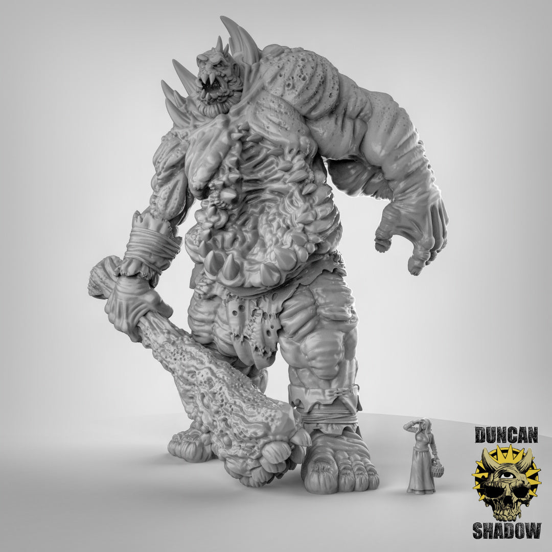 Giant Chaos Titan | Duncan Shadow | Compatible with Dungeons & Dragons and Pathfinder