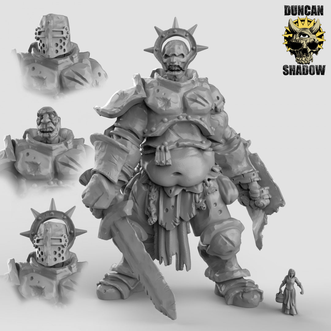 Titán Caballero Tormenta Gigante | Sombra de Duncan | Compatible con Dragones y Mazmorras y Pathfinder