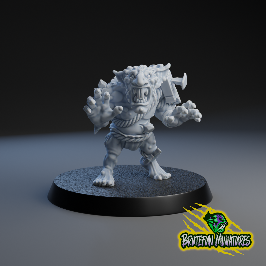 The Undercity - Full Underworld Fantasy Football Team - 19 Players - Brutefun Miniatures