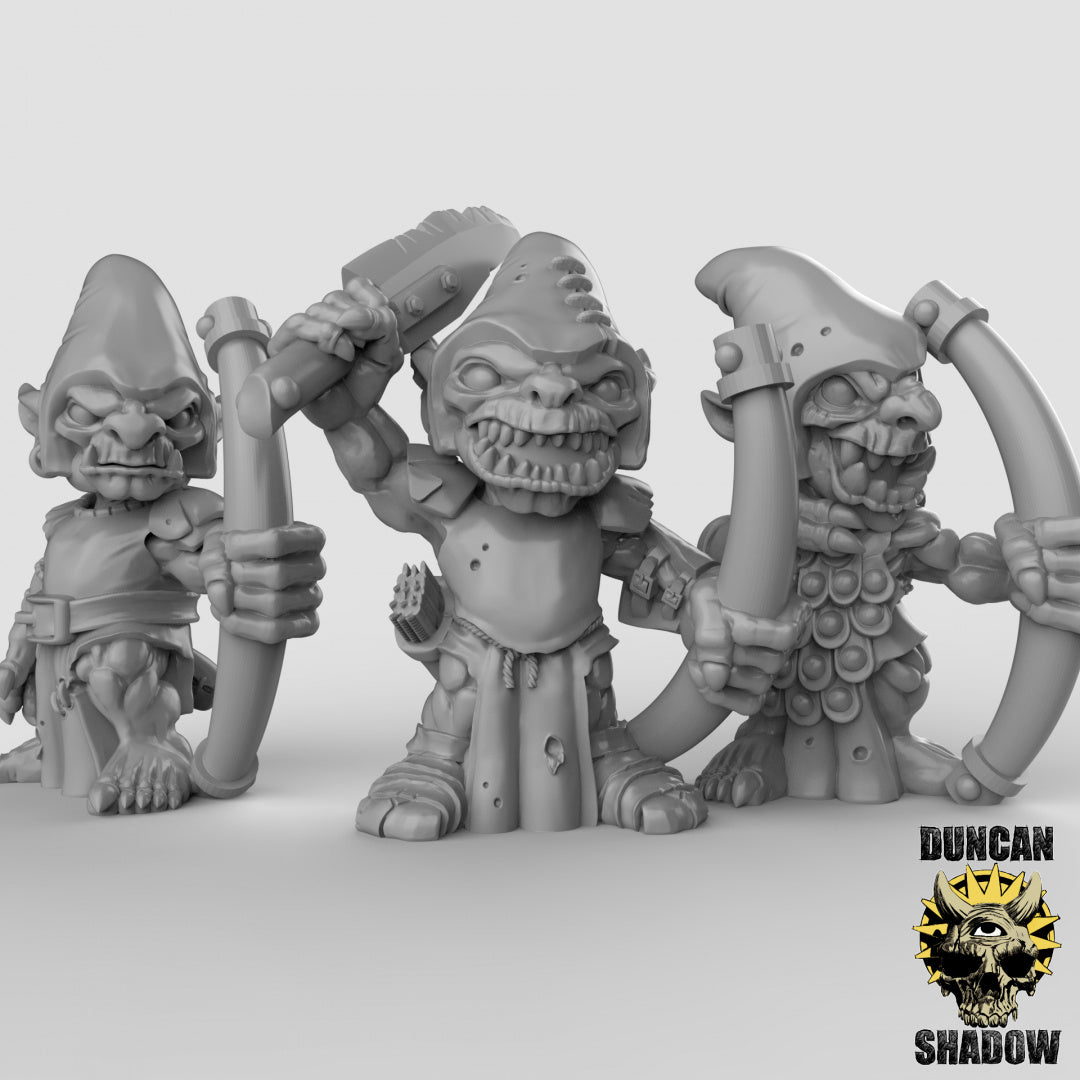 Duendes con arcos | Sombra de Duncan | Compatible con Dragones y Mazmorras y Pathfinder