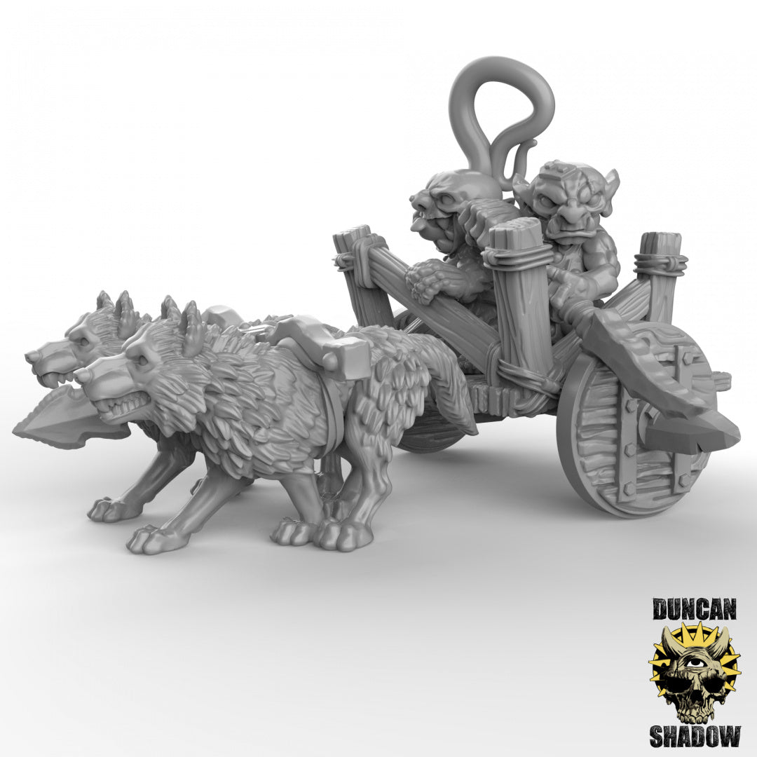 Goblin Chariot | Duncan Shadow | Compatible with Dungeons & Dragons and Pathfinder