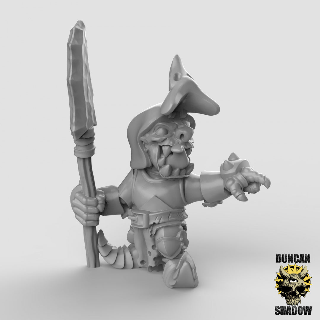 Goblins in Heavy Armor With Spears | Duncan Shadow | Compatible with Dungeons & Dragons and Pathfinder