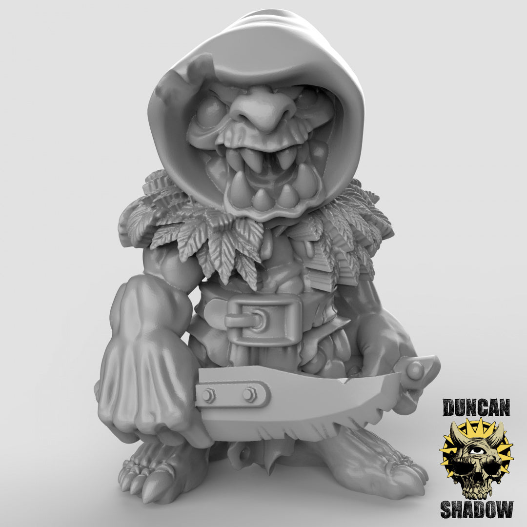 Goblin Scouts With Daggers | Duncan Shadow | Compatible with Dungeons & Dragons and Pathfinder