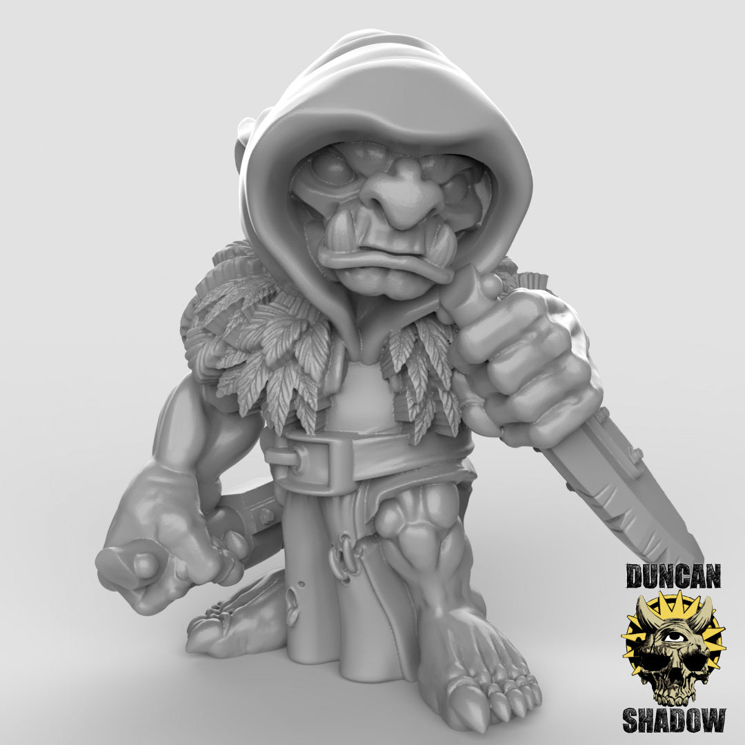 Goblin Scouts With Daggers | Duncan Shadow | Compatible with Dungeons & Dragons and Pathfinder