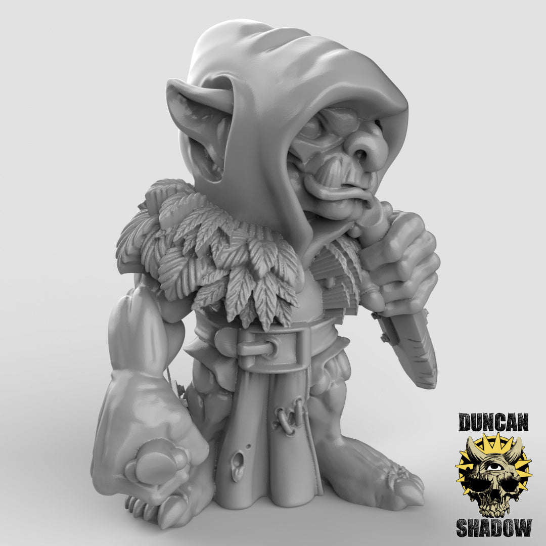 Goblin Scouts With Daggers | Duncan Shadow | Compatible with Dungeons & Dragons and Pathfinder