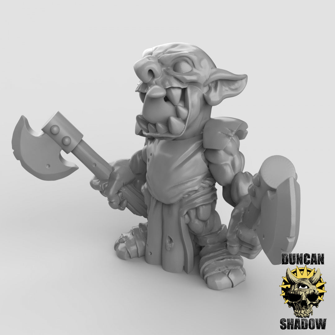 Goblins With Axes | Duncan Shadow | Compatible with Dungeons & Dragons and Pathfinder