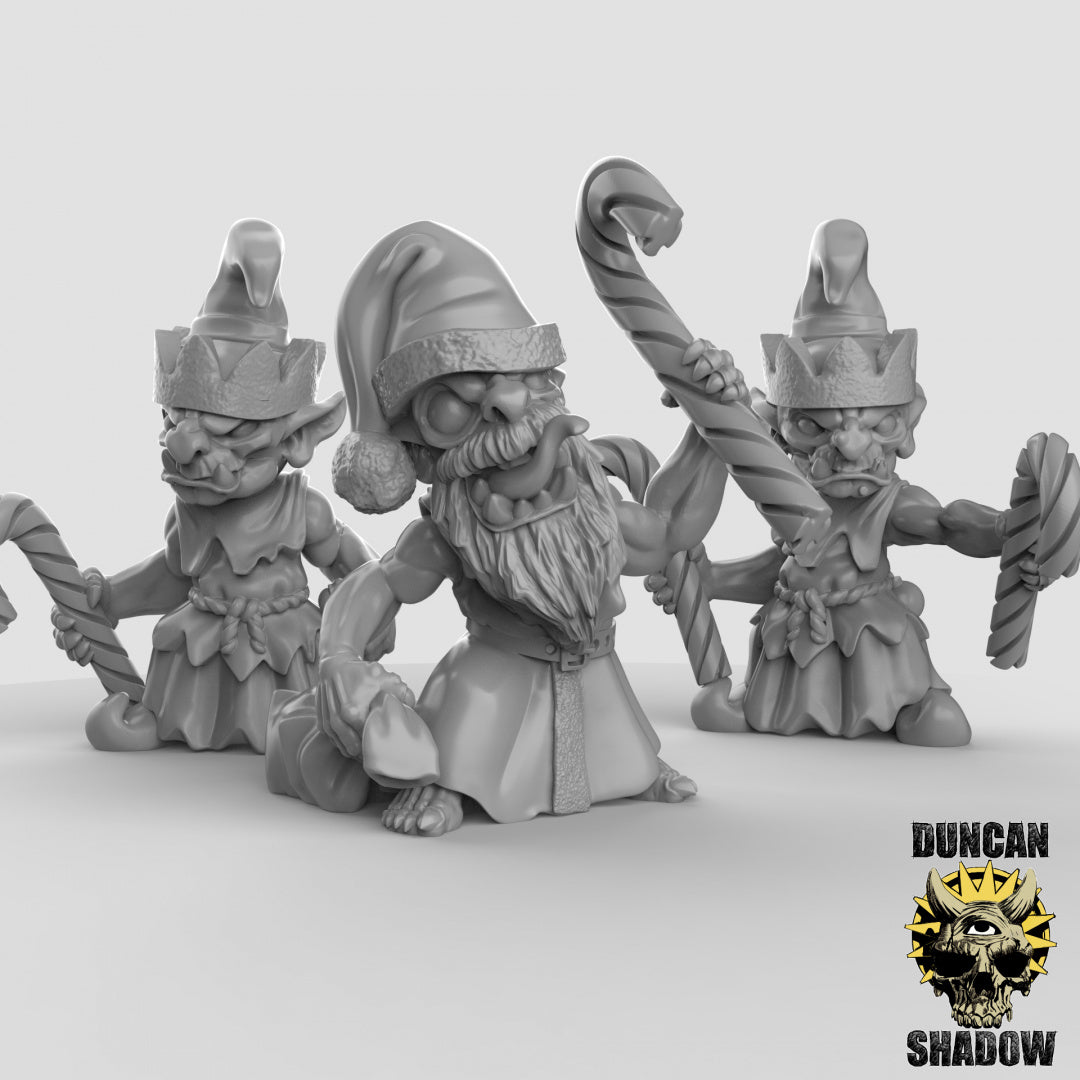Kobold-Weihnachtselfen | Duncan Shadow | Kompatibel mit Dungeons & Dragons und Pathfinder