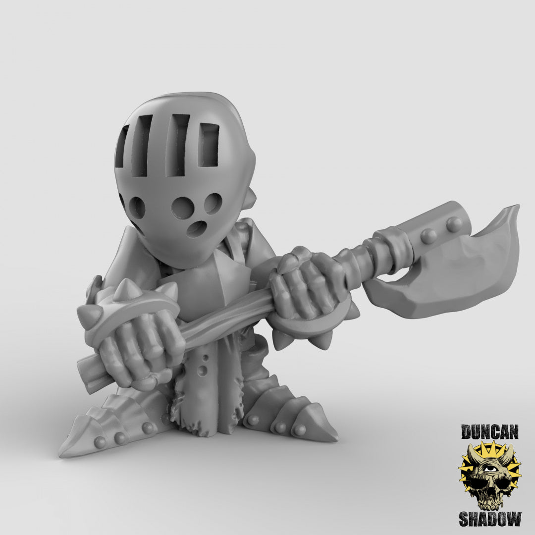 Goblins in Heavy Armor With Great Axes | Duncan Shadow | Compatible with Dungeons & Dragons and Pathfinder