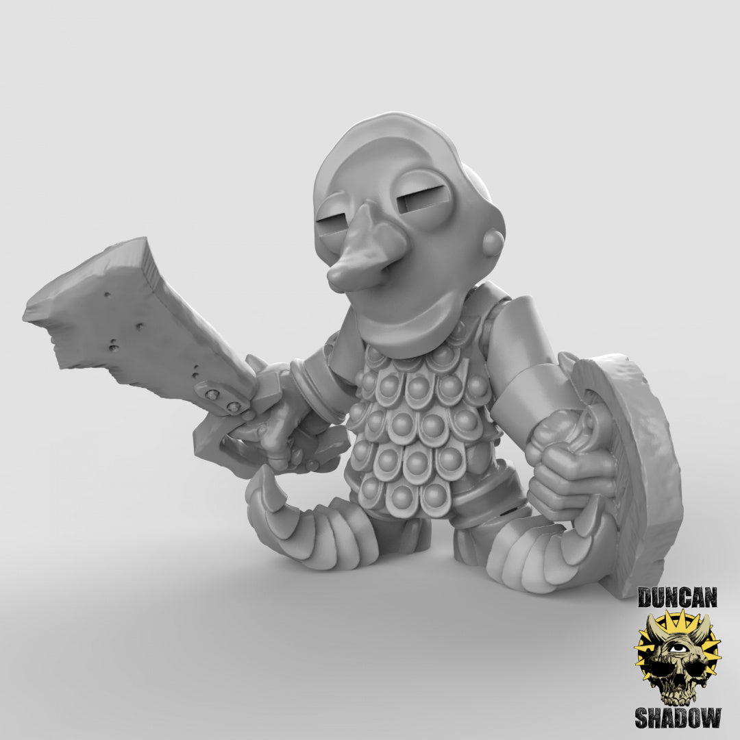 Goblins in Heavy Armor With Swords | Duncan Shadow | Compatible with Dungeons & Dragons and Pathfinder