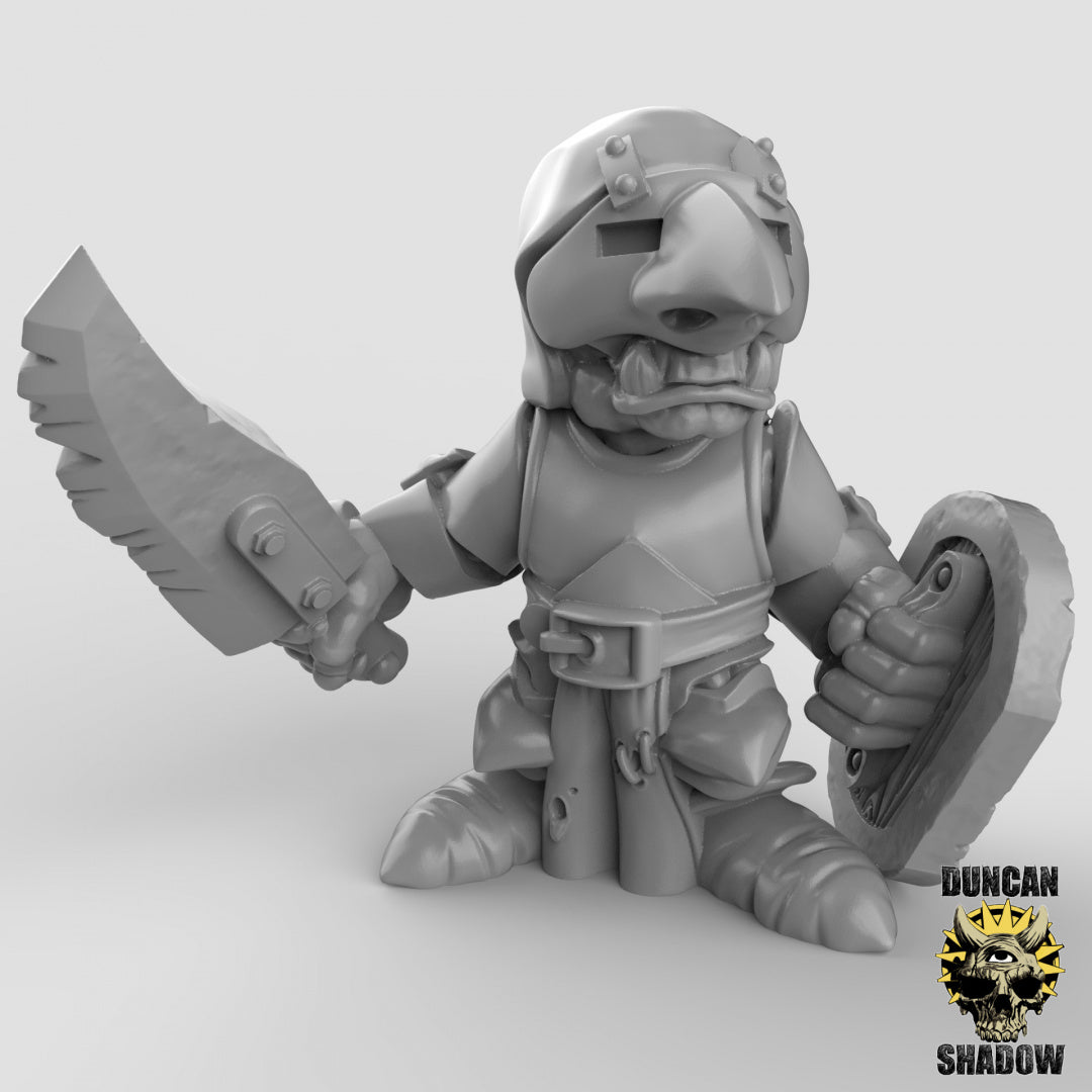 Goblins in Heavy Armor With Swords | Duncan Shadow | Compatible with Dungeons & Dragons and Pathfinder