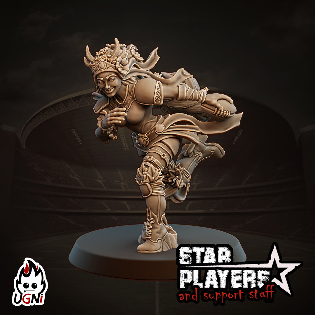 Grace Sum - Jugador estrella elfo - Fantasy Football - Miniaturas Ugni