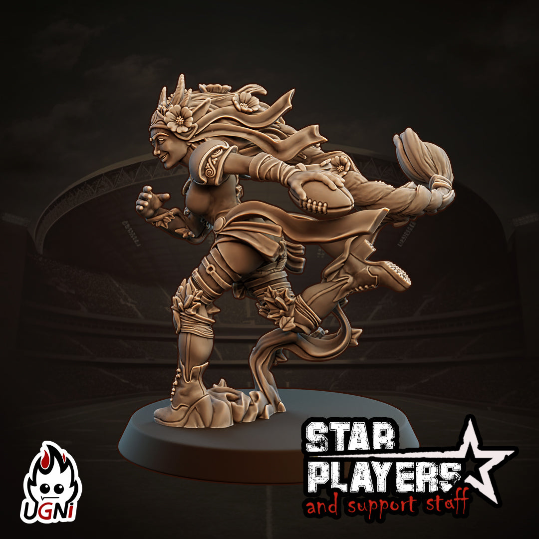 Grace Sum – Elfen-Starspielerin – Fantasy Football – Ugni Miniatures
