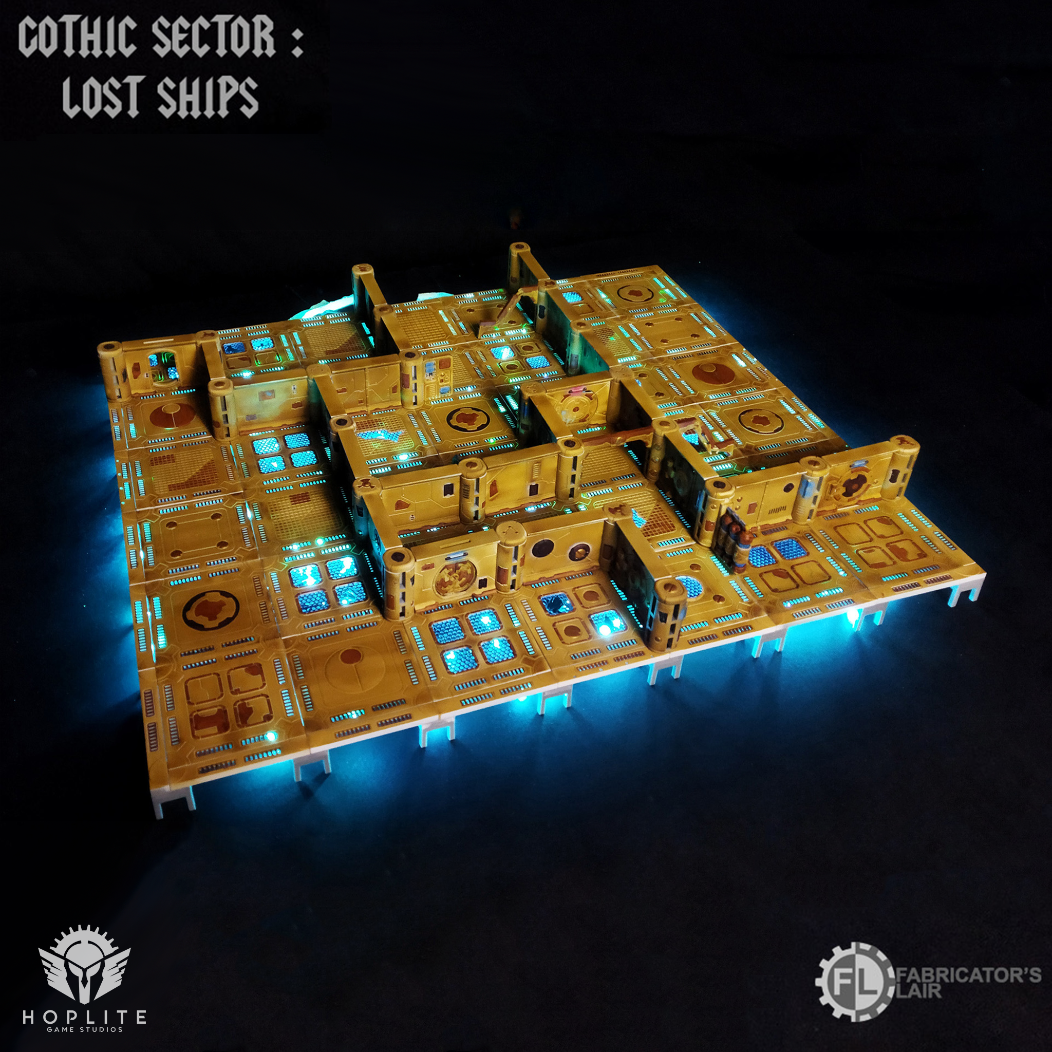 Gothic Sector: Greater Good LED Floor Tiles