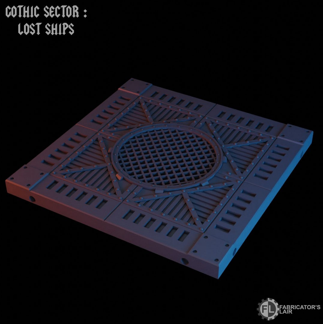 Gothic Sector: Imperial Navy LED Floor Tiles