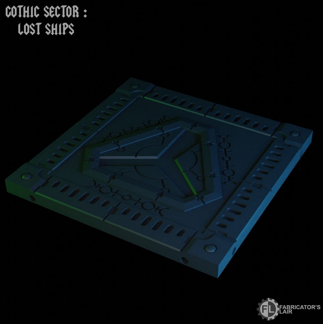 Gothic Sector: Tombship LED Floor Tiles