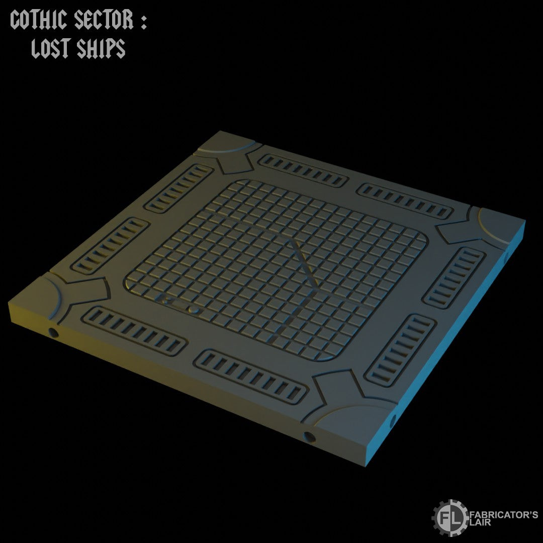 Gothic Sector: Greater Good LED Floor Tiles