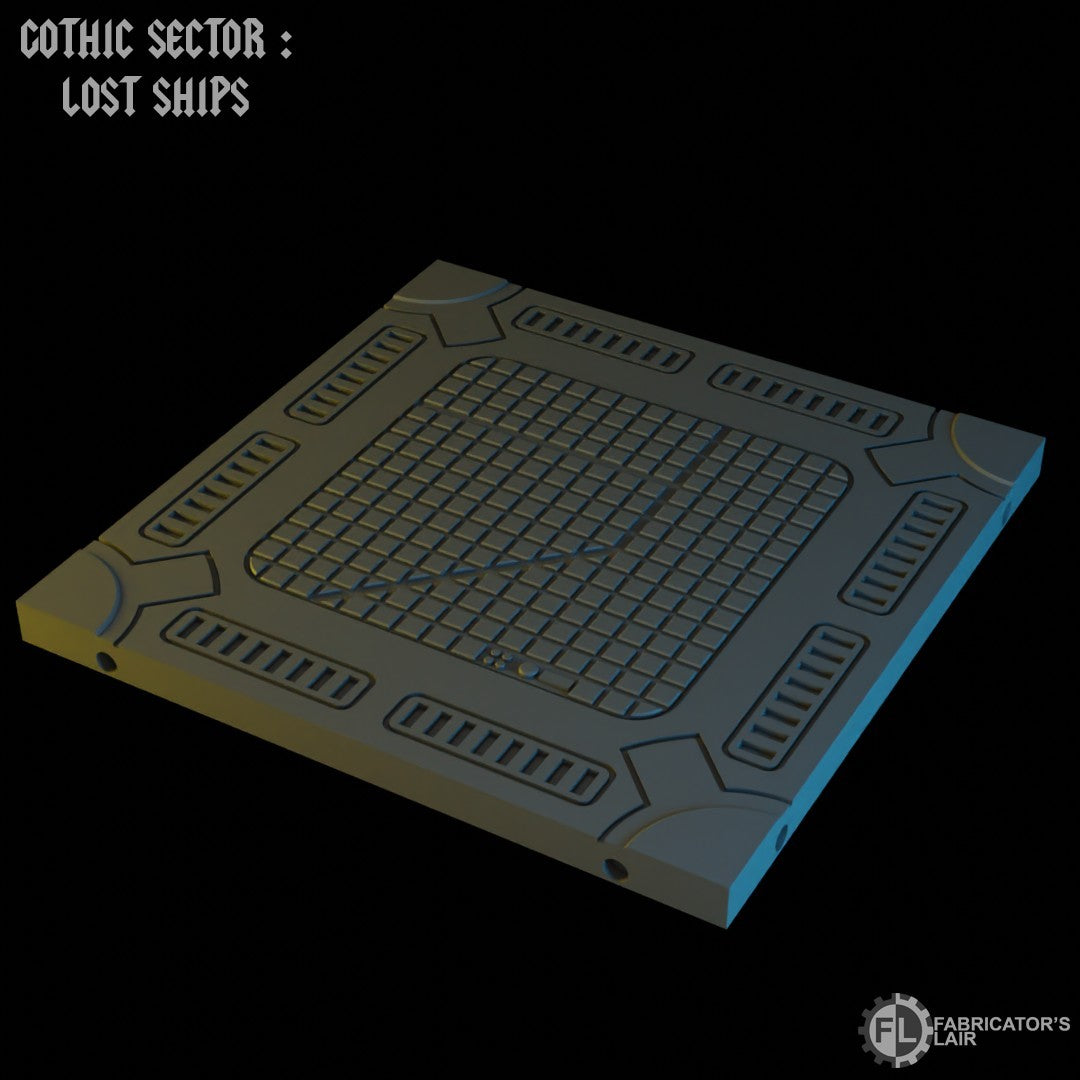Gothic Sector: Greater Good LED Floor Tiles