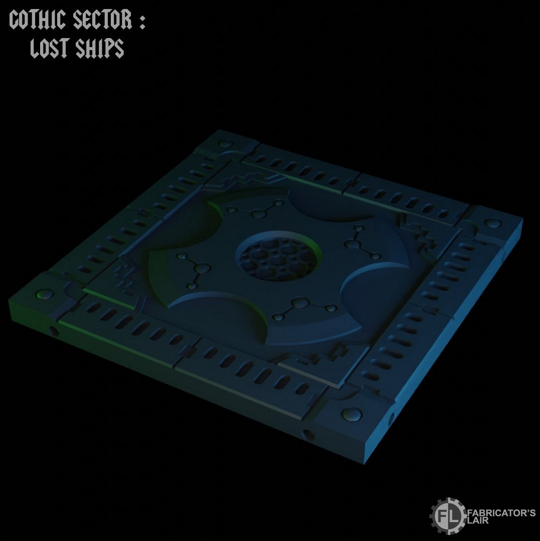 Gothic Sector: Tombship LED Floor Tiles